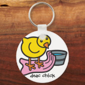 Deac chick sleutelhanger (Voorkant)
