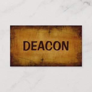 Deacon Antiek Visitekaartje