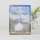 Deacon Ordination Invitation Kaart (Staand voorkant)