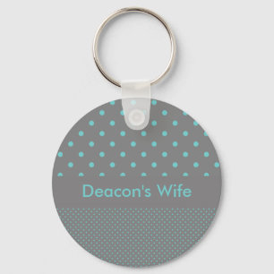 Deacon's vrouw sleutelhanger