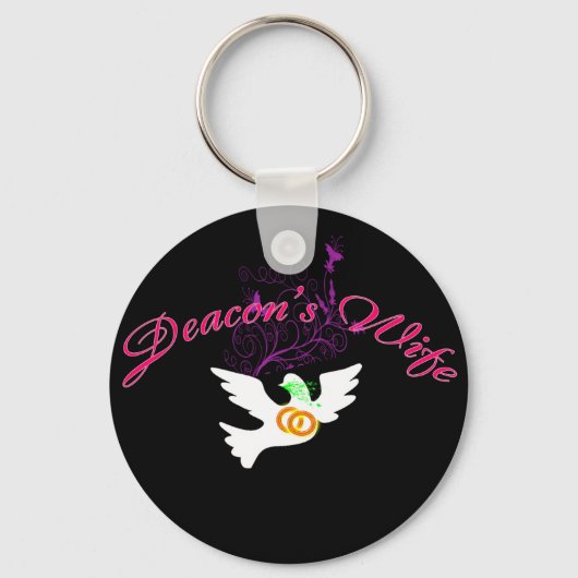 DEACON'S WIFE DK SLEUTELHANGER (Voorkant)