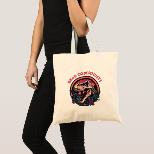 Dead Code Society - canvas tas (Voorkant (product))