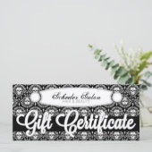 Dead Damask - aangepast cadeaubon (Staand voorkant)