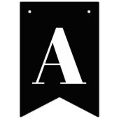 Dead Damask Black & White Happy Halloween Banner (Derde vlag)