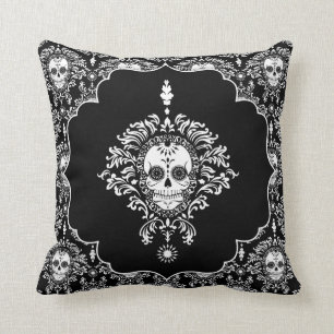 Dead Damask - Chic Sugar Skulls Sierkussen