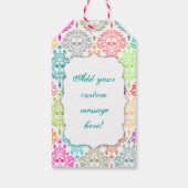 Dead Damask - Custom Sugar Skull Gift Labels Cadeaulabel (Achterkant)