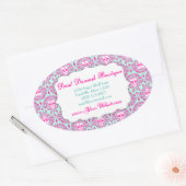 Dead Damask - Custom Sugar Skulls Label Sticker (Envelop)