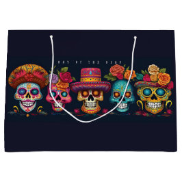 Dead Day Party Sugar Skull Halloween-feestdag Groot Cadeauzakje