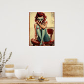 Dead, Dreamy, and Dangerously Darling: Darlene Poster (Keuken)