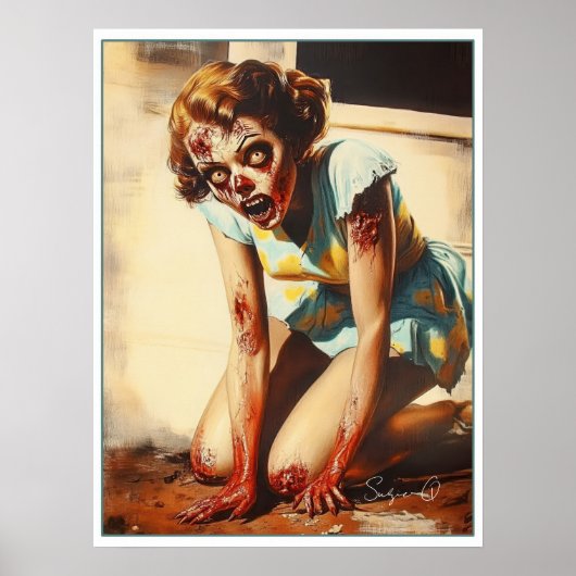 Dead, Dreamy, and Dangerously Darling: Susie-Q Poster (Voorkant)