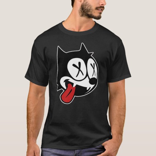Dead Felix Cat T-shirt (Voorkant)