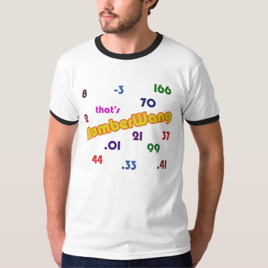 Dead Fink Numberwang T-shirt (Voorkant)