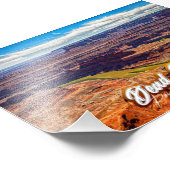 Dead Horse Point State Park Foto Afdruk (Hoek)
