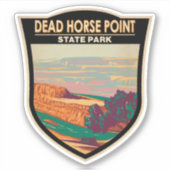 Dead Horse Point State Park Utah  Sticker (Voorkant)