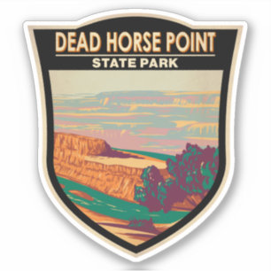 Dead Horse Point State Park Utah  Sticker