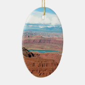 Dead Horse Point State Park, Utah, Verenigde State Keramisch Ornament (Rechts)