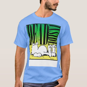 Dead Inside 90s esthetisch vervaagd nihilist Humor T-shirt