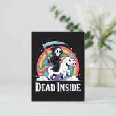 Dead Inside Briefkaart (Staand voorkant)