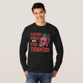 Dead Inside But Caffeinated Skull Mug Coffee T-shirt (Voorkant volledig)