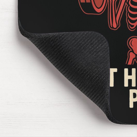 Dead Inside But Hitting PRS – Funny Skeleton Gym L Muismat (Hoek)