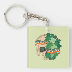 Dead Inside But Lucky beroemd gemaakt door Sugar S Sleutelhanger
