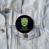 Dead Inside Frankenstein Monster Ronde Button 7,6 Cm (In situ)
