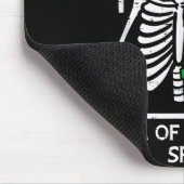 Dead Inside Full Christmas Srit Skeleton Xmas Wome Muismat (Hoek)