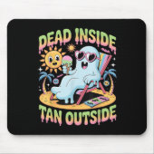 Dead Inside Tan Outside Funny Ghost Summerween (1) Muismat (Voorkant)