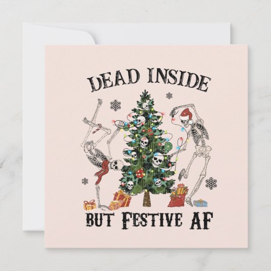 Dead Inside | Vreemde kerst (Voorkant)