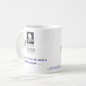 Dead Lawyer™ Construction Lawyer Coffee Mok (Voorkant links)