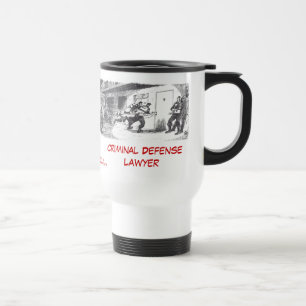 Dead Lawyer™ Criminele Defensie Advocate Revel Mug Reisbeker