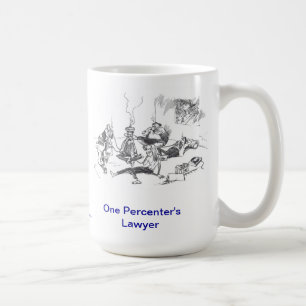 Dead Lawyer™ One Percenter's Lawyer Coffee Mok