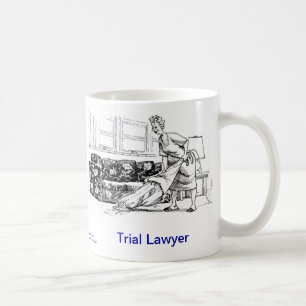 Dead Lawyer™ Proefversie van Lawyer Coffee Mok