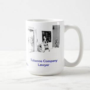 Dead Lawyer™ Tobacco Company Lawyer Coffee Mok