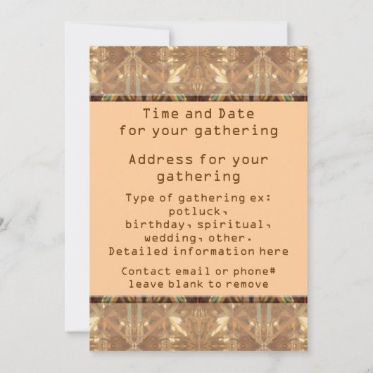 Dead Leaf Mantis Kaart (Achterkant)