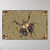 Dead Leaf Mantis Poster (Voorkant)