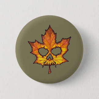 Dead Leaf Ronde Button 5,7 Cm