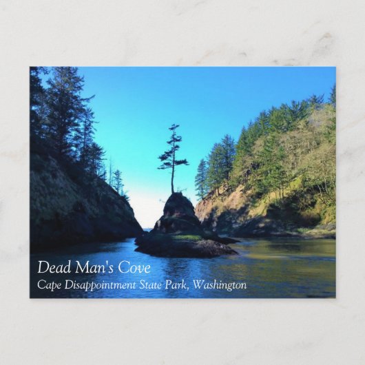 Dead Man Cove, Cape Dispression, Washington Briefkaart (Voorkant)