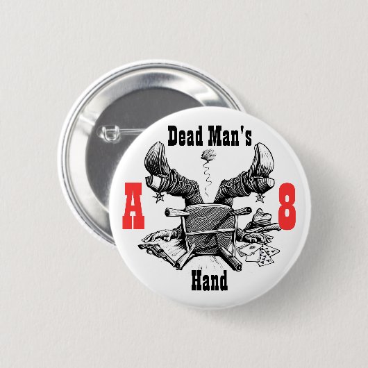 Dead Man hand Button (Voorkant /achterkant)