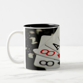 Dead Man Hand Tweekleurige Koffiemok