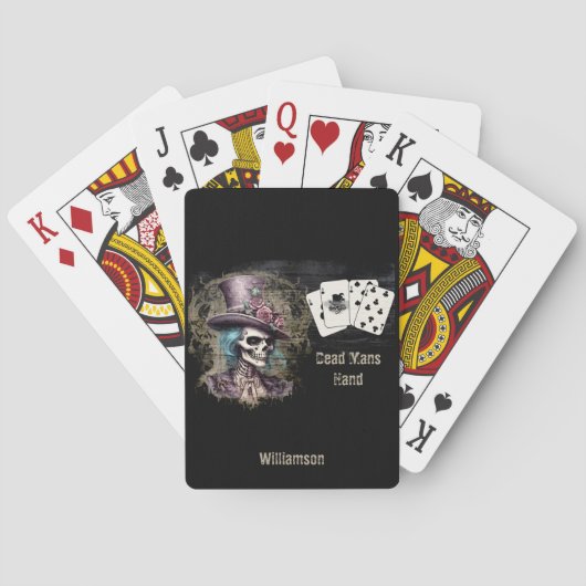 Dead Mans Hand Pokerkaarten (Achterkant)
