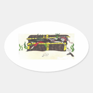 Dead Man's Treasure Sticker