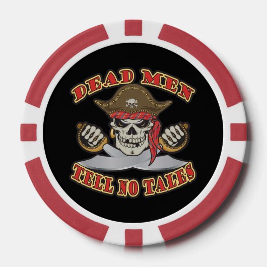 Dead Men Tell Tales Poker Chips (Voorkant)