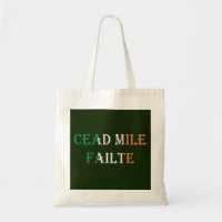 Dead Mile Failte op de Ierse vlag