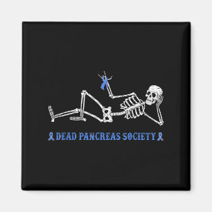 Dead Pancreas Society Diabetes Bewustzijn Grappig Magneet