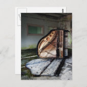 Dead Piano Briefkaart (Voorkant / Achterkant)