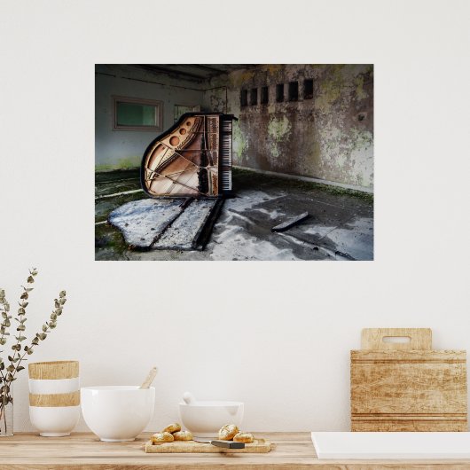 Dead Piano Poster (Keuken)