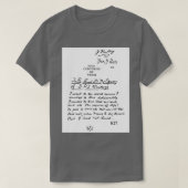 Dead Poets Society, vijf eeuwen vers zwart T-shirt (Design voorkant)