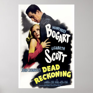 Dead Reckoning 1946 Film POSTER PRINT A5-A1 40s