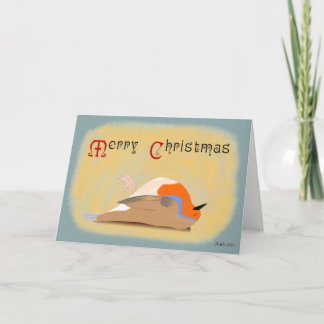Dead Robin Christmas Kaart